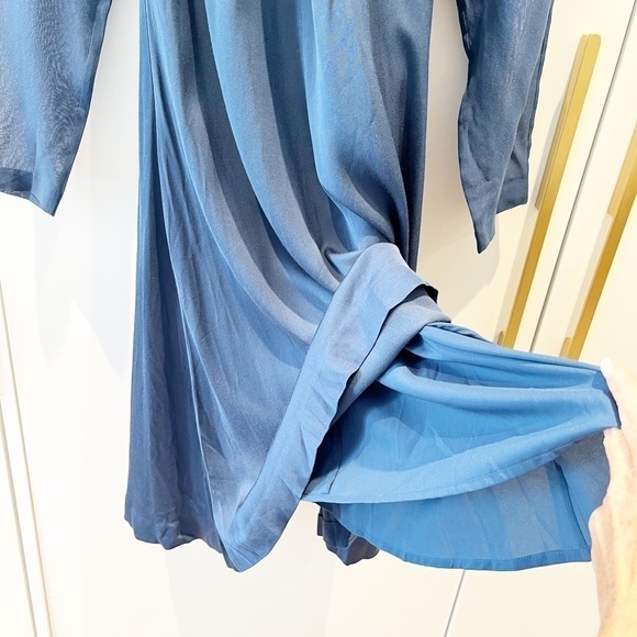 BNWT Club Monaco Rokinsa Fit & Flare Silk Dress - Picture 7 of 15